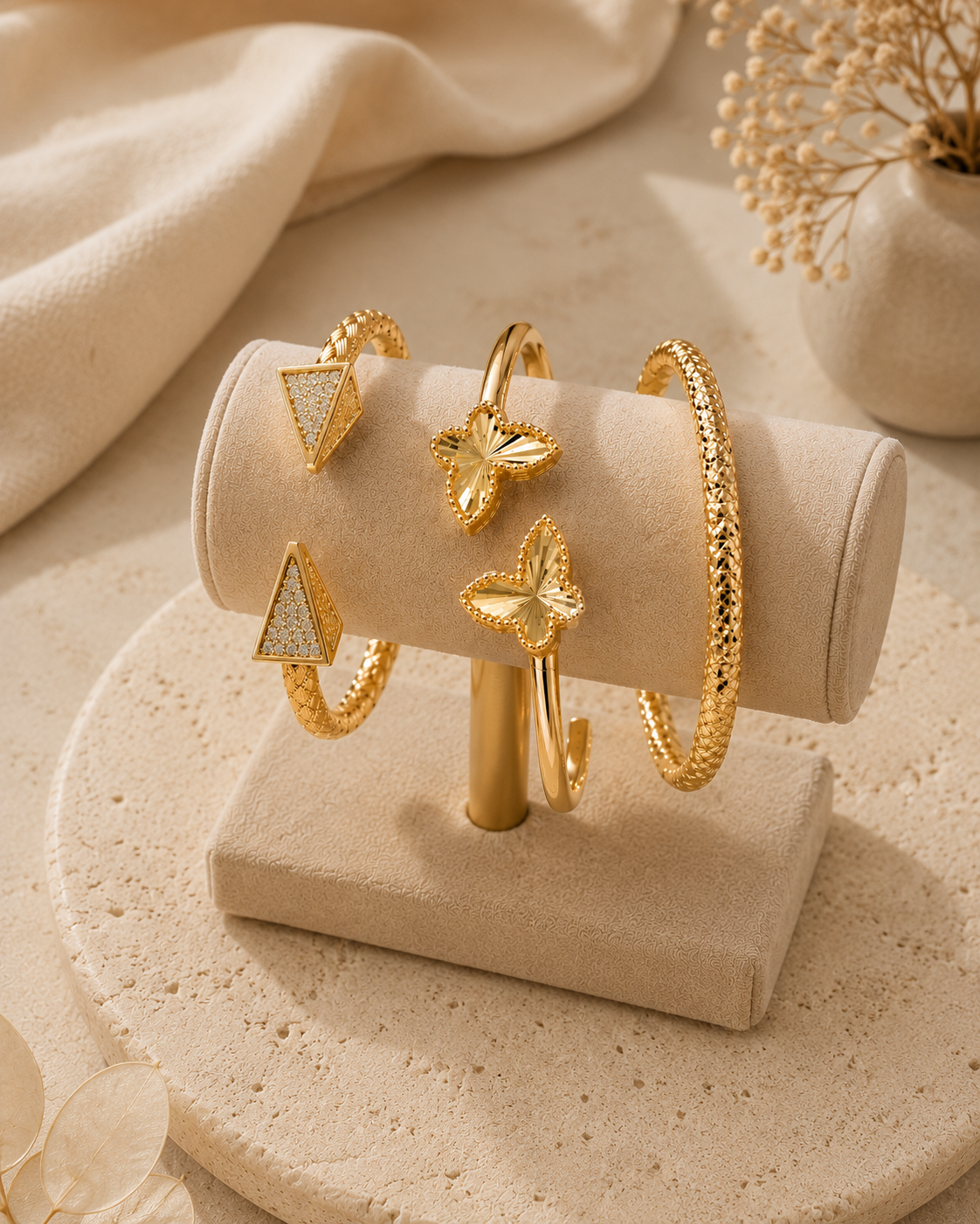 Pulseras de Oro 14K BELA: Brillo y Elegancia en Cada Detalle