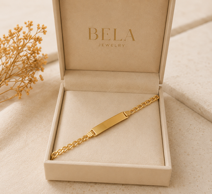 Pulseras de Identidad en Oro 10K - Elegancia Atemporal | BELA Jewelry