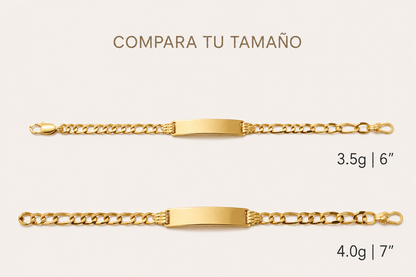 Pulseras de Identidad en Oro 10K - Elegancia Atemporal | BELA Jewelry