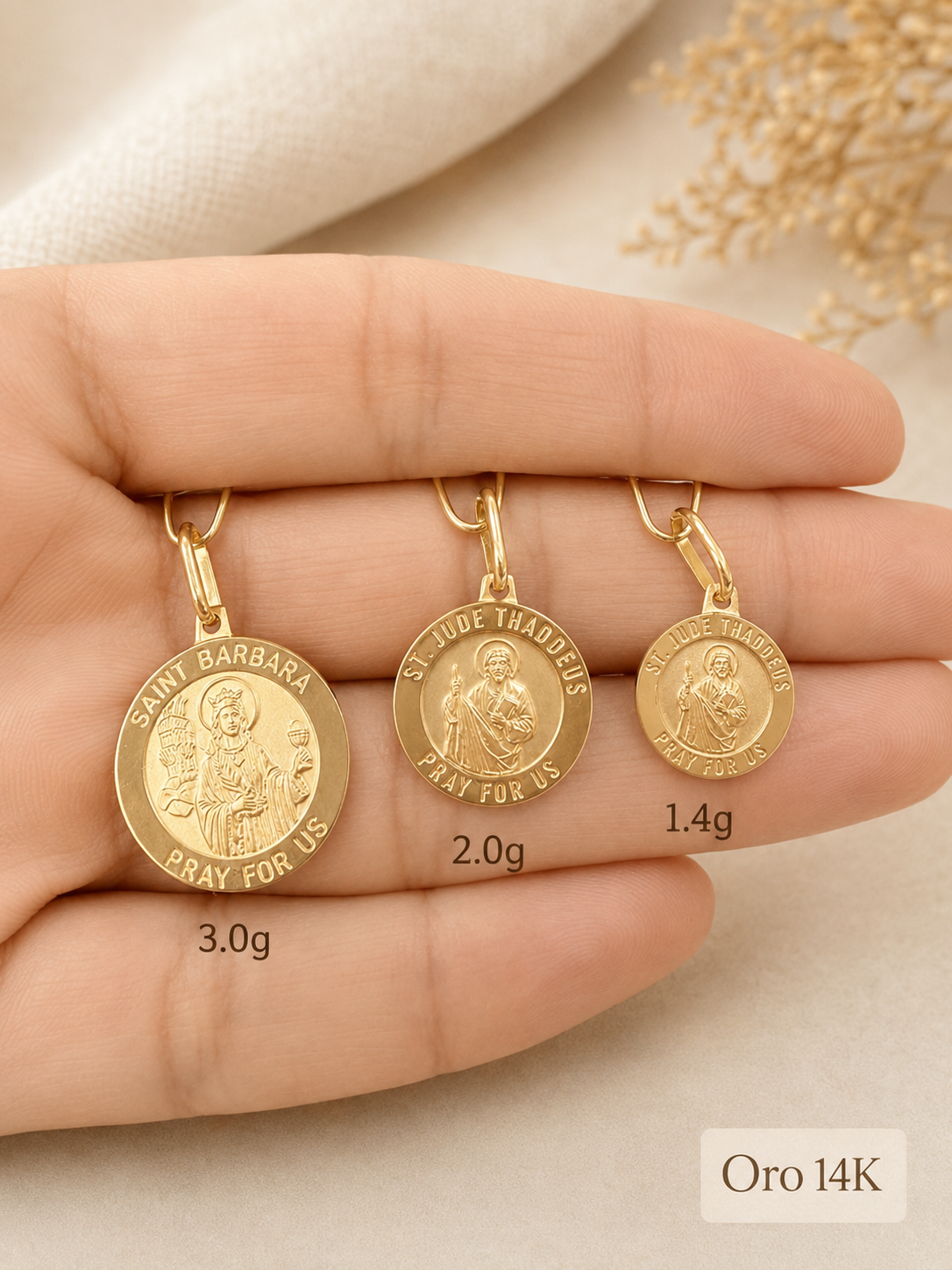 14K Gold Religious Medals: Timeless Faith and Elegance