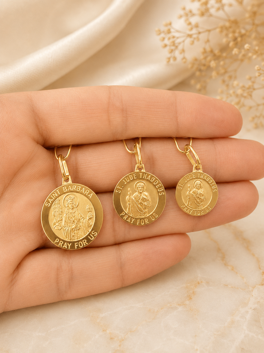 14K Gold Religious Medals: Timeless Faith and Elegance