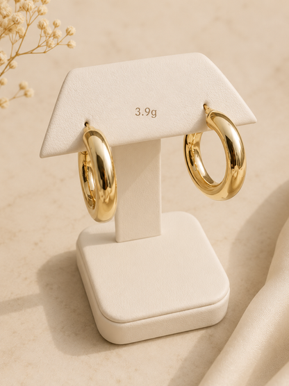 Argollas Clásicas de Oro 10K - Elegancia Atemporal