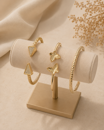 Pulseras de Oro 14K BELA: Brillo y Elegancia en Cada Detalle