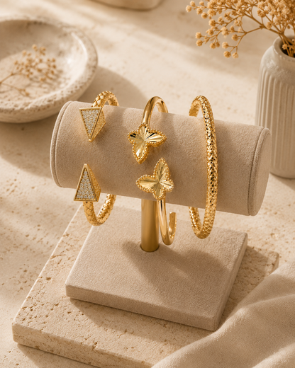 Pulseras de Oro 14K BELA: Brillo y Elegancia en Cada Detalle