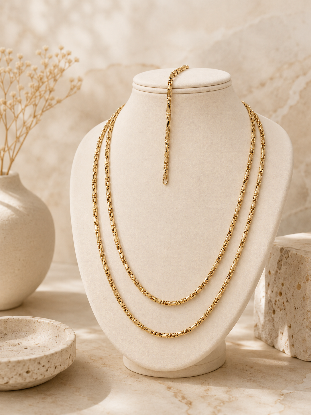 Cadena Clásica de Oro 14K de BELA Jewelry - Elegancia Atemporal