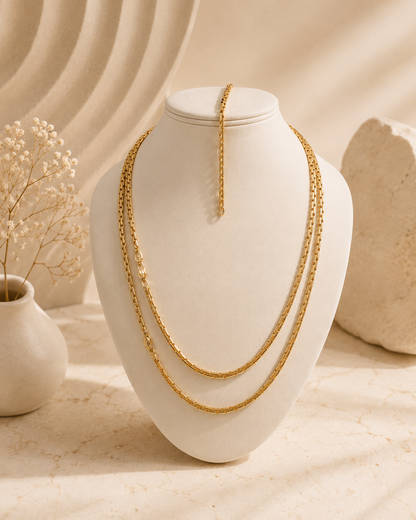 Cadenas de Oro 14K BELA Jewelry - Elegancia y Brillo Atemporal
