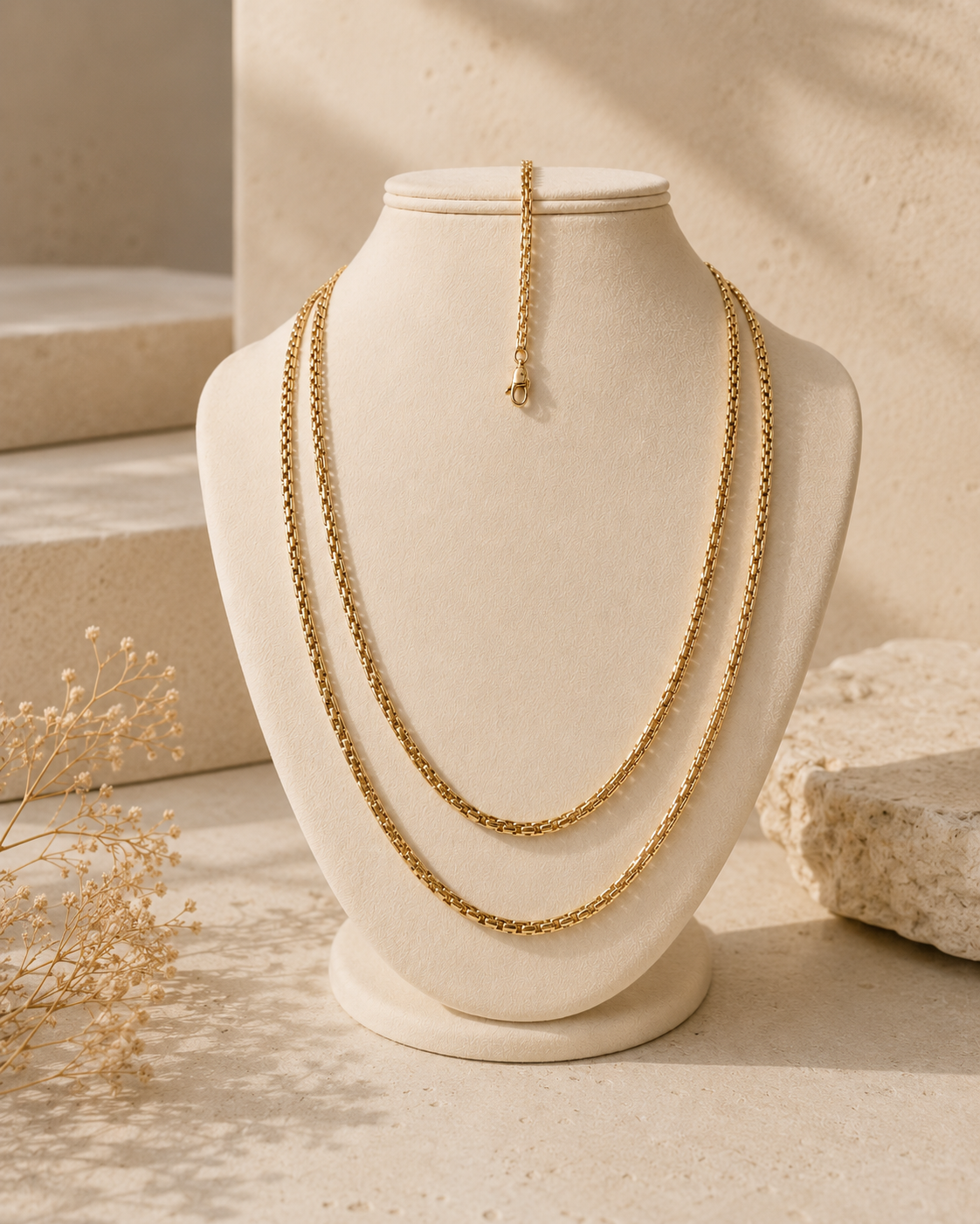 Bela Jewelry 14K Gold Classic Chain - Timeless Elegance
