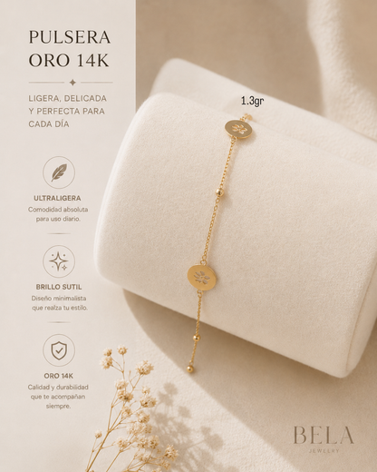 14k Gold Minimalist Bracelet Collection