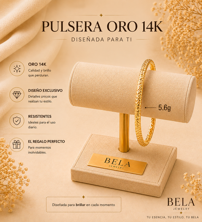 BELA 14K Gold Bracelets: Shine and Elegance in Every Detail
