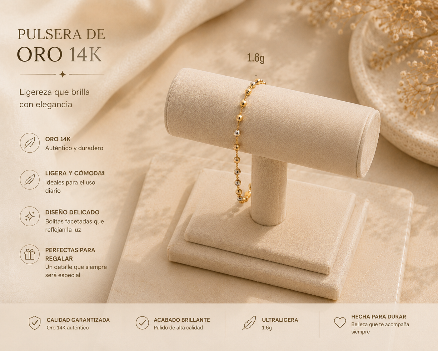 14K Gold Bracelets: Everyday Elegance and Radiance